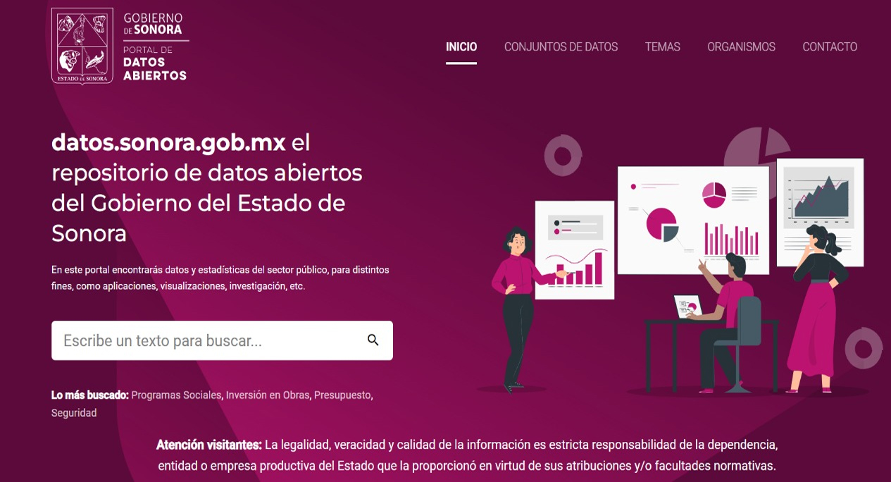 En el marco del día de la transparencia, Contraloría Sonora presenta portal de datos abiertos
