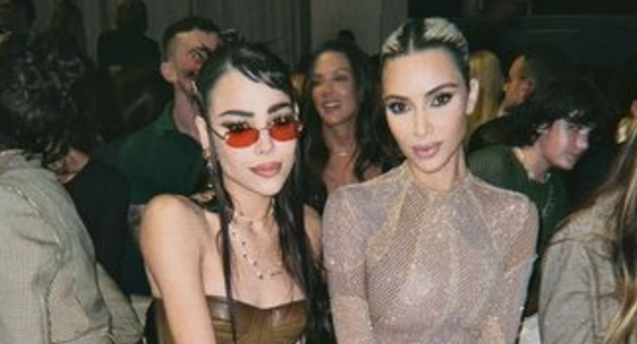 Danna Paola presume «noche loca» con Kim Kardashian