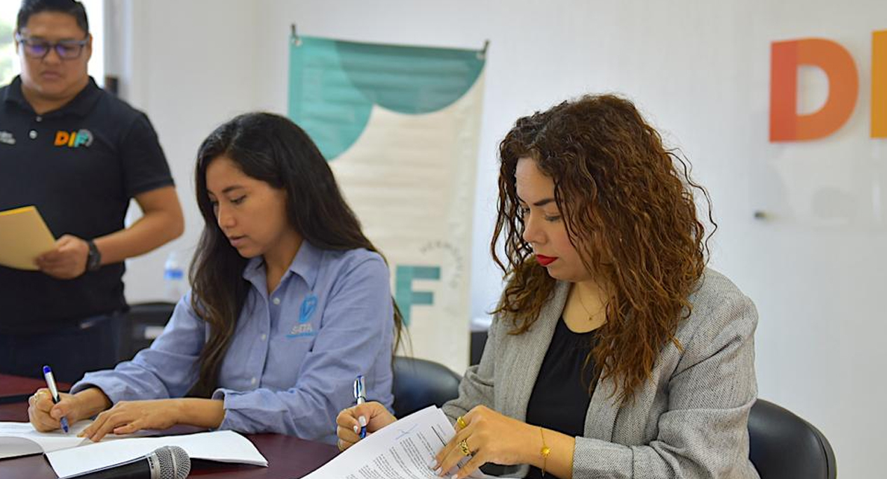 Formaliza DIF Hermosillo alianza con el Instituto Francisco Javier Saeta para ofrecer opciones de capacitación
