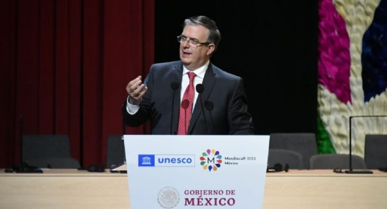 Marcelo Ebrard advierte sobre una posible guerra a gran escala: «La cultura es la esperanza»