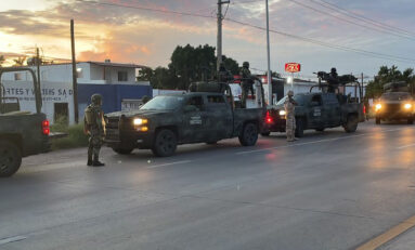 Llegan a Cajeme 300 elementos del Ejército Mexicano a reforzar labores de seguridad