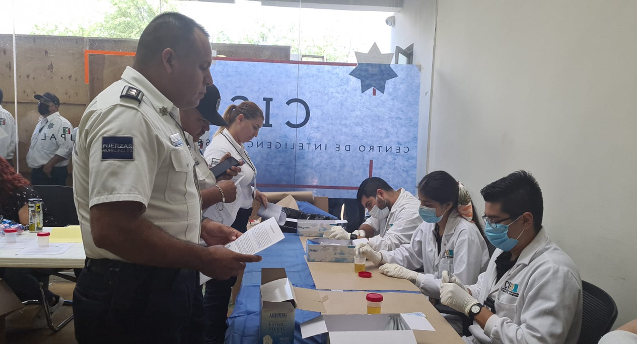 Aplican examen antidoping a la Policía de Hermosillo