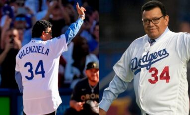 Fernando Valenzuela es homenajeado por Los Angeles Dodgers