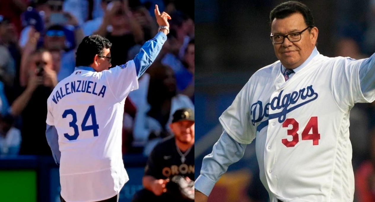 Fernando Valenzuela es homenajeado por Los Angeles Dodgers