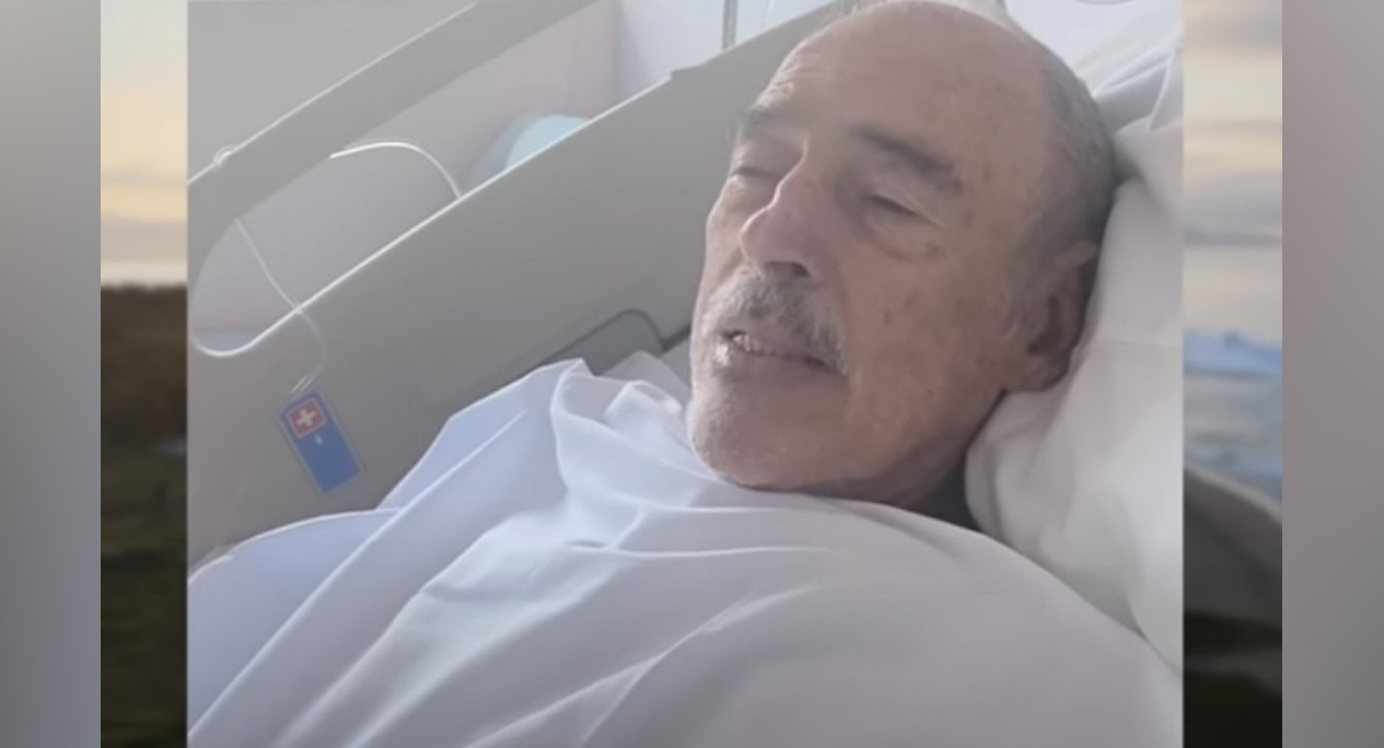 Andrés García habla de sus últimos días y aparece en cama de hospital