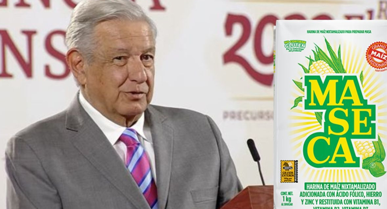 AMLO anuncia acuerdo con Maseca para frenar alza en precio de tortilla hasta 2023