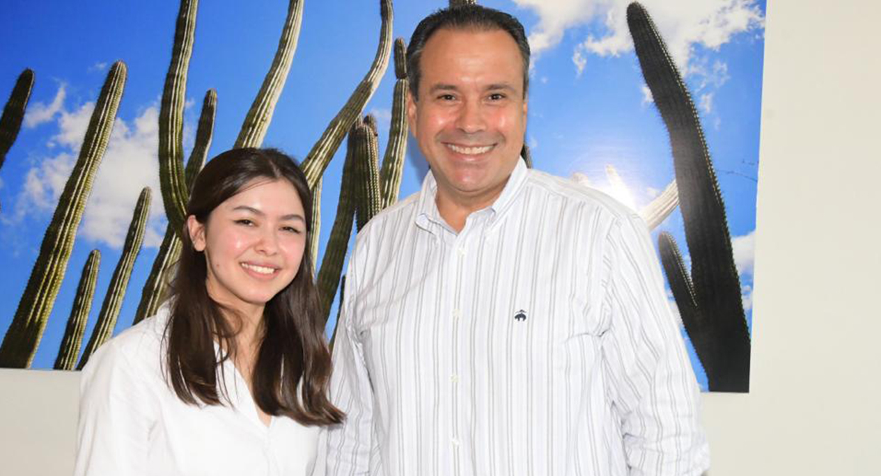Apoya Antonio Astiazarán a joven que representará a Hermosillo en la NASA
