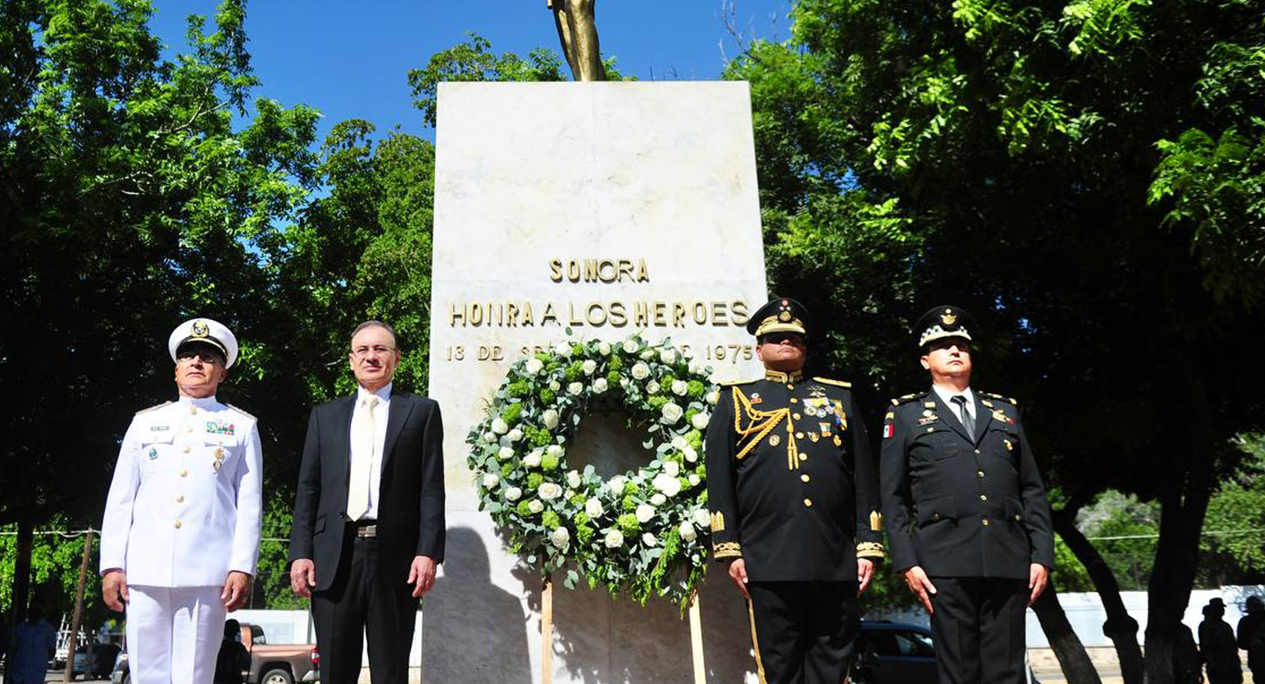 Conmemora gobernador el 175 aniversario de gesta heroica de los Niños Héroes