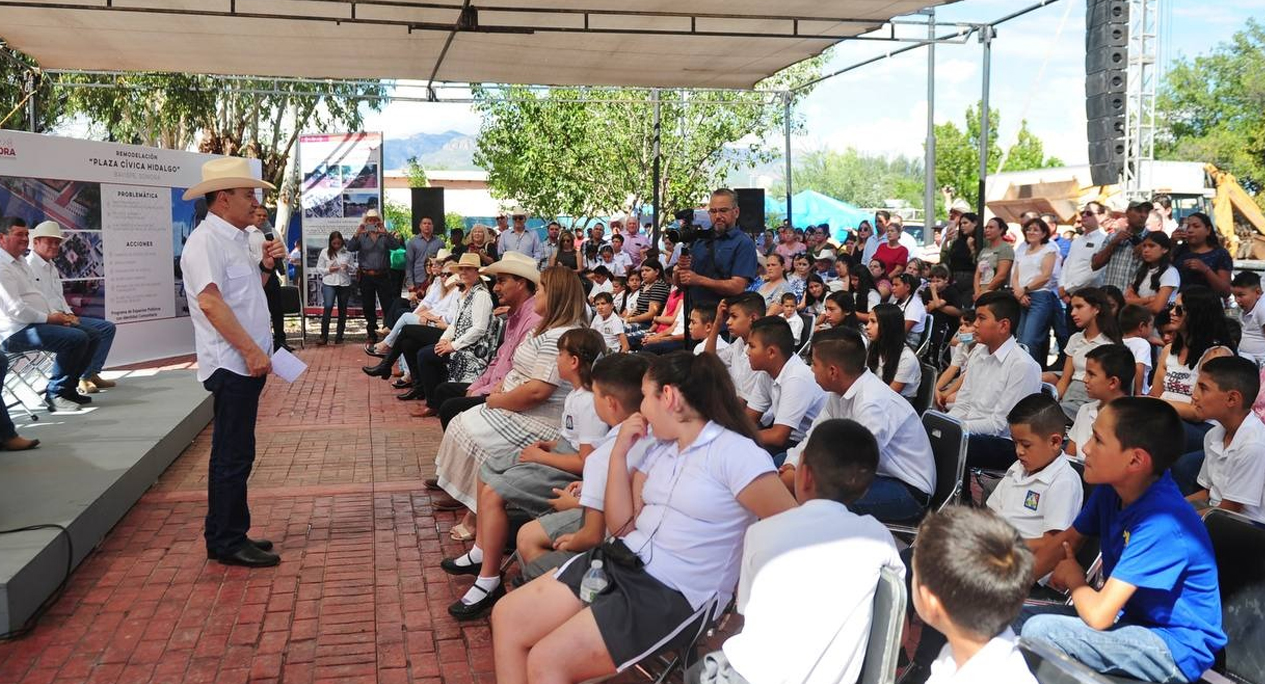 Impulsa Gobierno de Sonora Programa de Espacios Públicos con Identidad Comunitaria