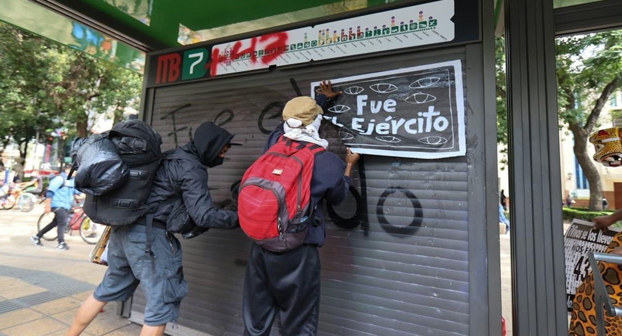 Ascienden a 245 mil pesos daños tras marcha por los 43: Canaco-CDMX