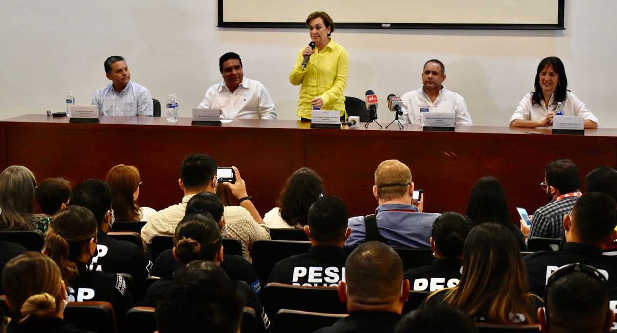 Contribuyen Secretaría de Seguridad y Súper del Norte con familias damnificadas de Empalme