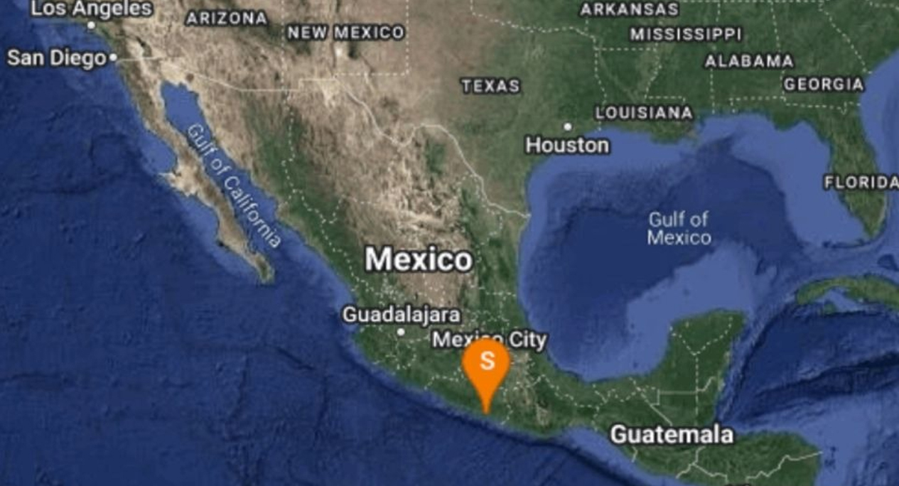 Sismo de 4.9 sacude al estado de Guerrero