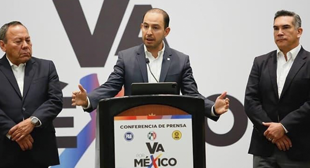 Suspenden temporalmente alianza Va por México