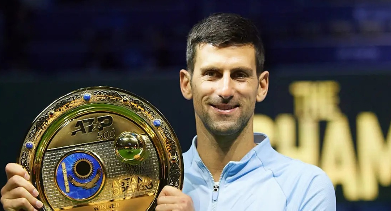 Novak Djokovic se corona en el Torneo de Astana