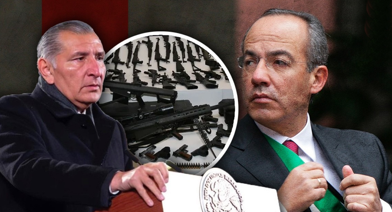 Calderón es investigado a nivel internacional por tráfico de armas: Augusto López