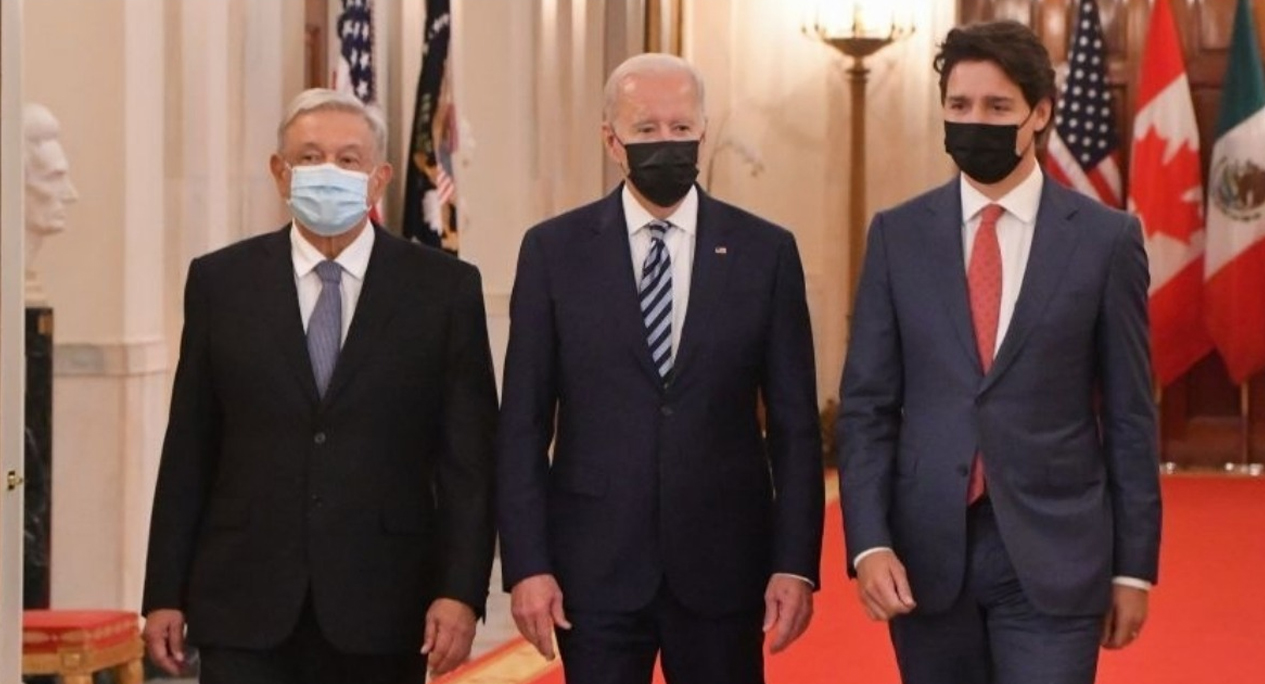 AMLO confirma visita de Biden, Trudeau y sus esposas a México