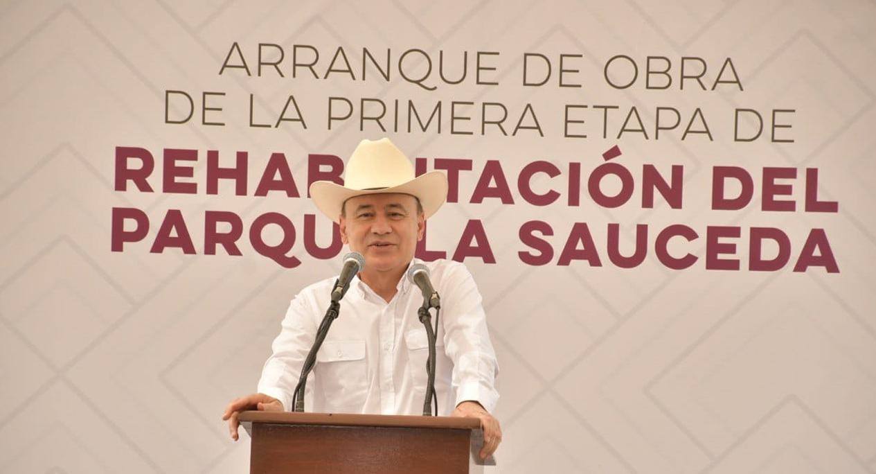 Inicia Gobierno de Sonora la primera etapa de rehabilitación del parque La Sauceda
