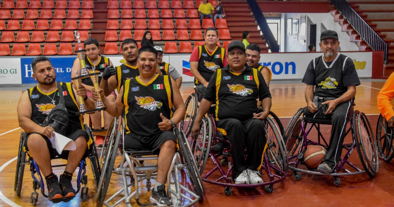 SE CORONA PUERTO PEÑASCO COMO CAMPEON DE TORNEO DE BASQUETBOL DE SILLA DE RUEDAS