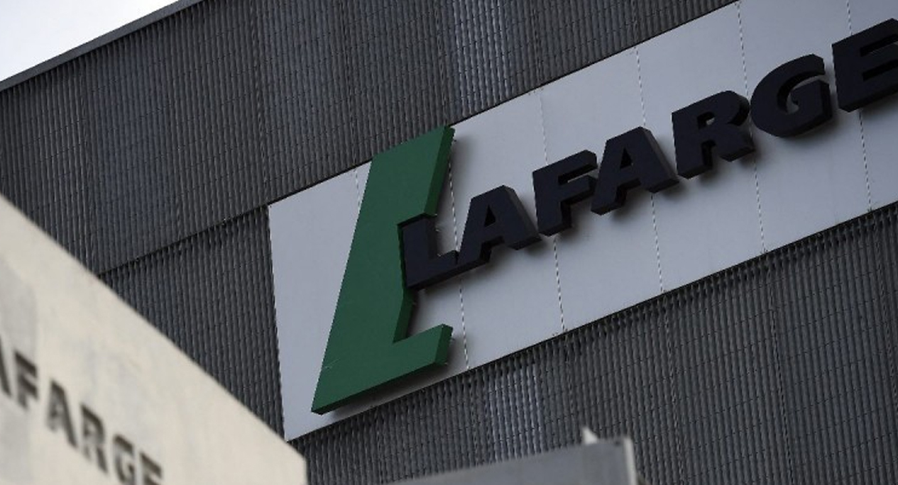 Lafarge, grupo cementero, pagará 778 mdd a EU por apoyar a grupos terroristas