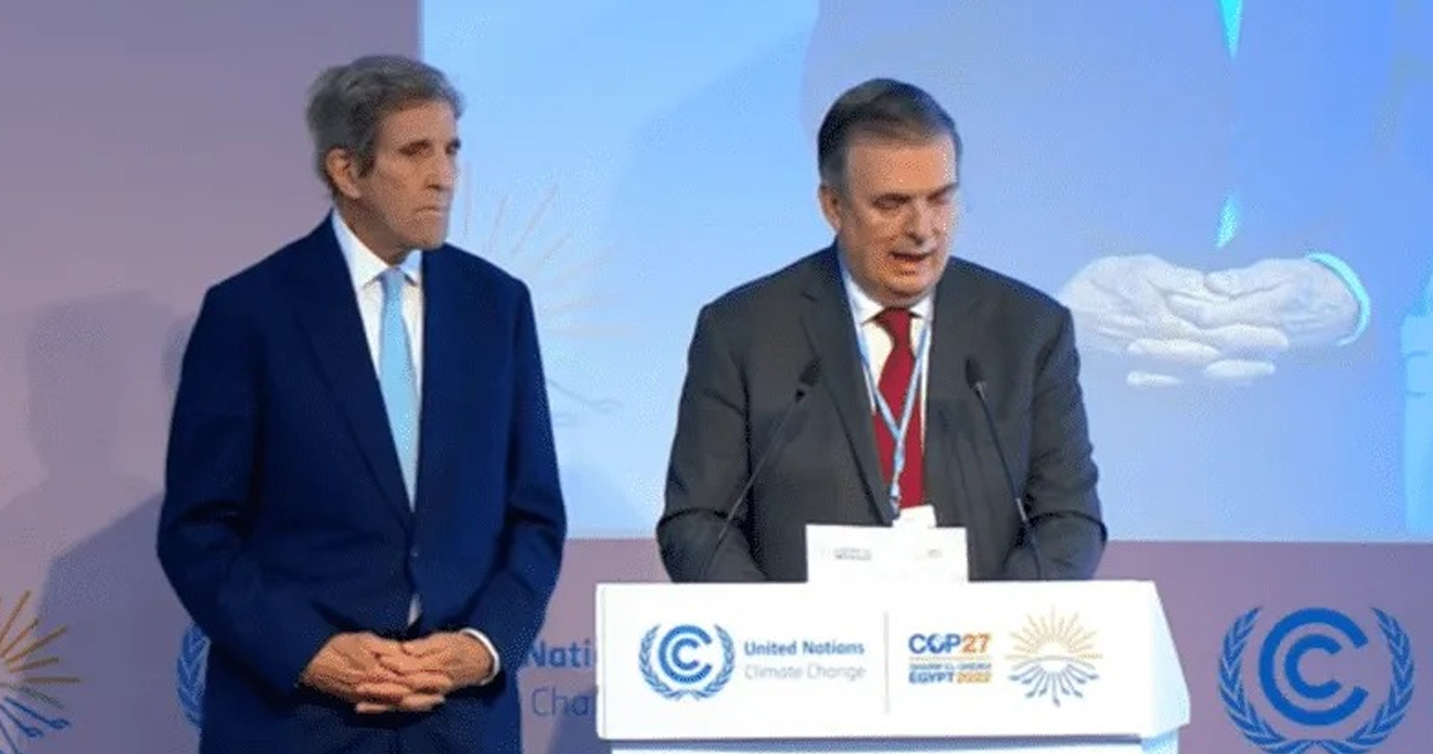 Marcelo Ebrard: México recortará 35% gases de efecto invernadero