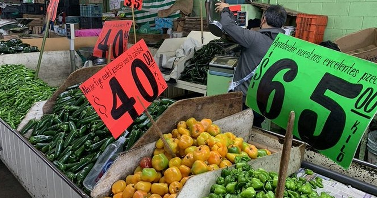 Inflación anual de México se desacelera en octubre; se ubica en 8.41%