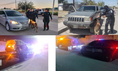 Recupera Policía Estatal tres vehículos robados en Hermosillo
