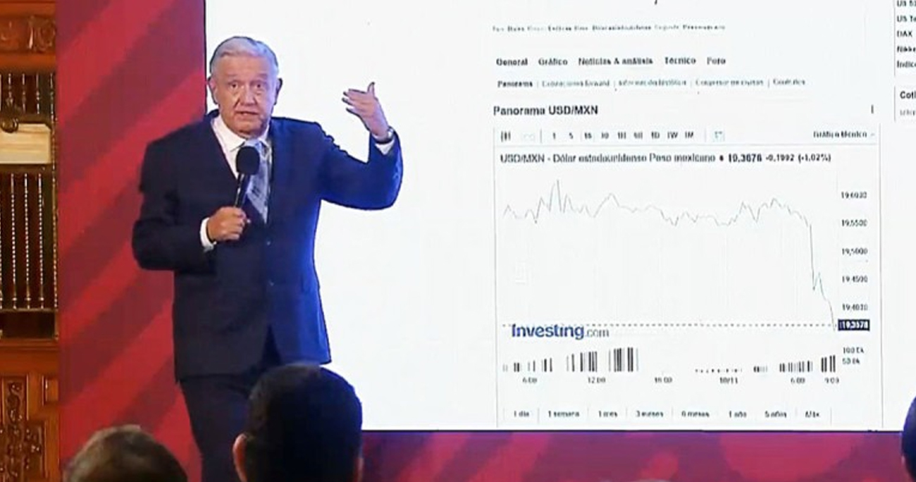 Sin devaluación, así espera López Obrador terminar su gobierno