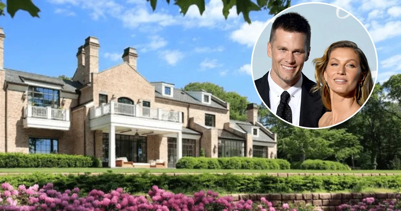 Así es la mansión que venden Tom Brady y Gisele Bündchen en Massachusetts