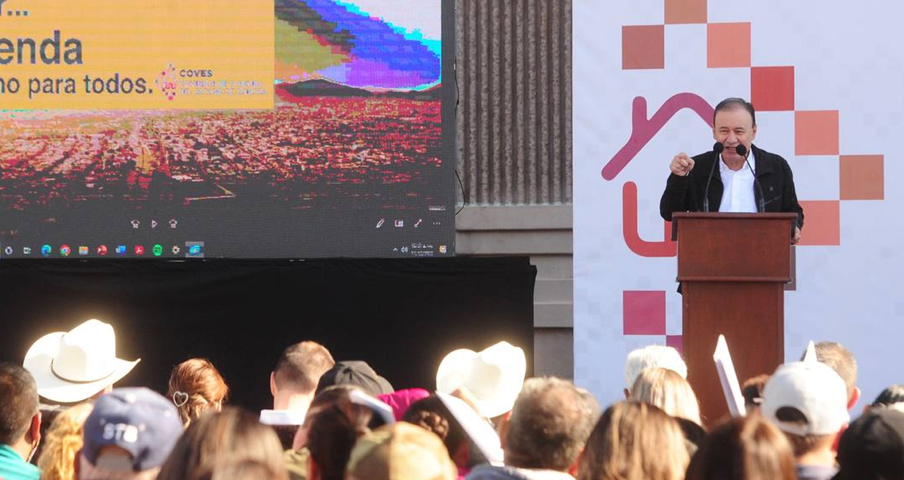 Nuestro compromiso es dar certeza jurídica y vivienda digna a quienes más lo necesitan: gobernador Alfonso Durazo