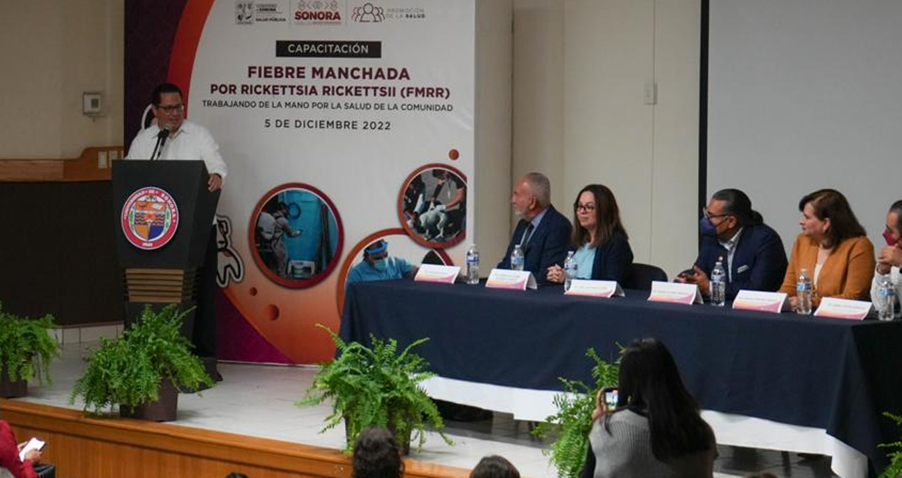 Capacita Secretaría de Salud sobre fiebre manchada por Rickettsia-Rickettsii