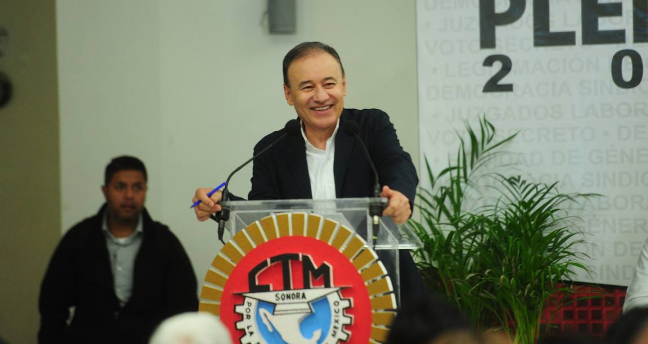 La paz laboral de Sonora debe fundarse sobre la madurez política, la conciliación y la concordia: gobernador Alfonso Durazo
