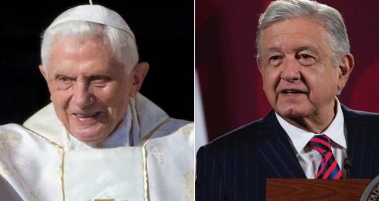 AMLO Desea Pronta Recuperación De Benedicto XVI