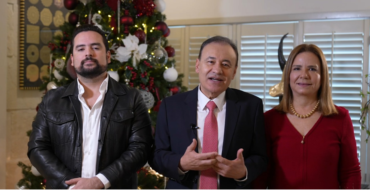 Invita gobernador Alfonso Durazo a las y los sonorenses a celebrar Navidad en familia