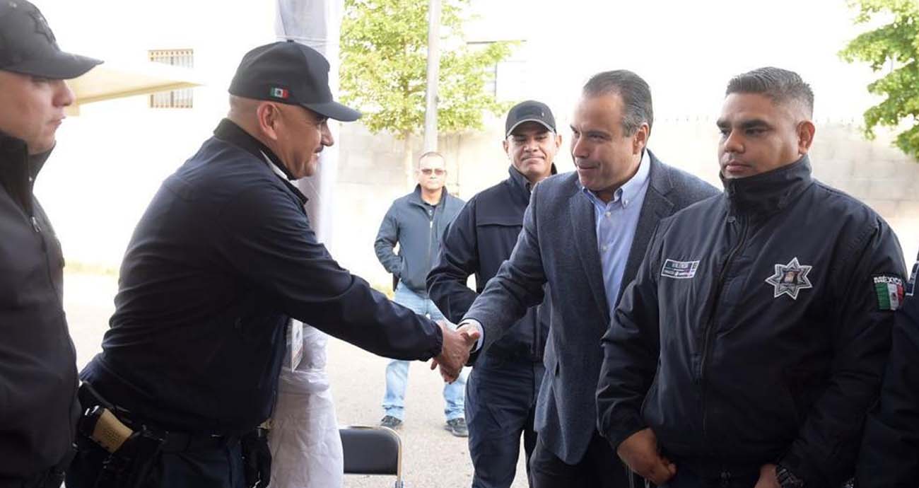 Convoca Toño Astiazarán a policías municipales a no bajar la guardia