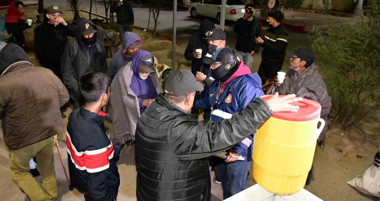 Informa Toño Astiazarán de atención a 43 personas en albergues por frío