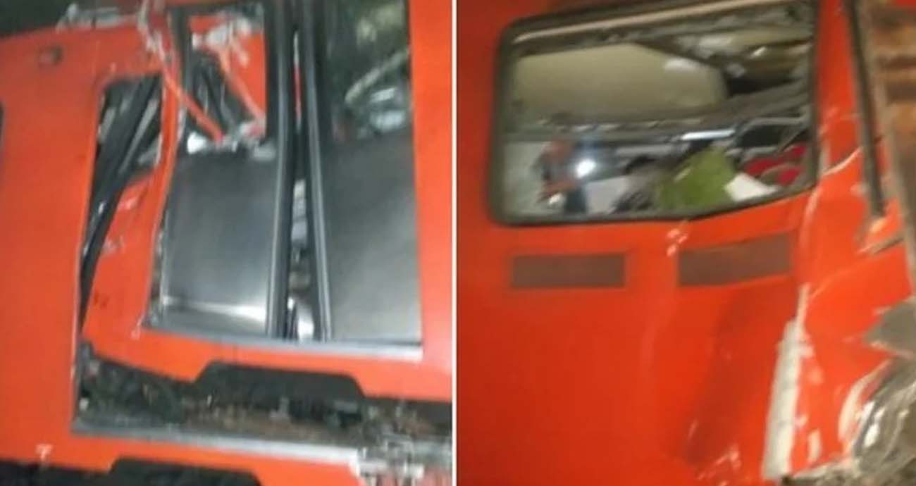 Choque de trenes en L3; hay 10 heridos, 4 prensados y un muerto