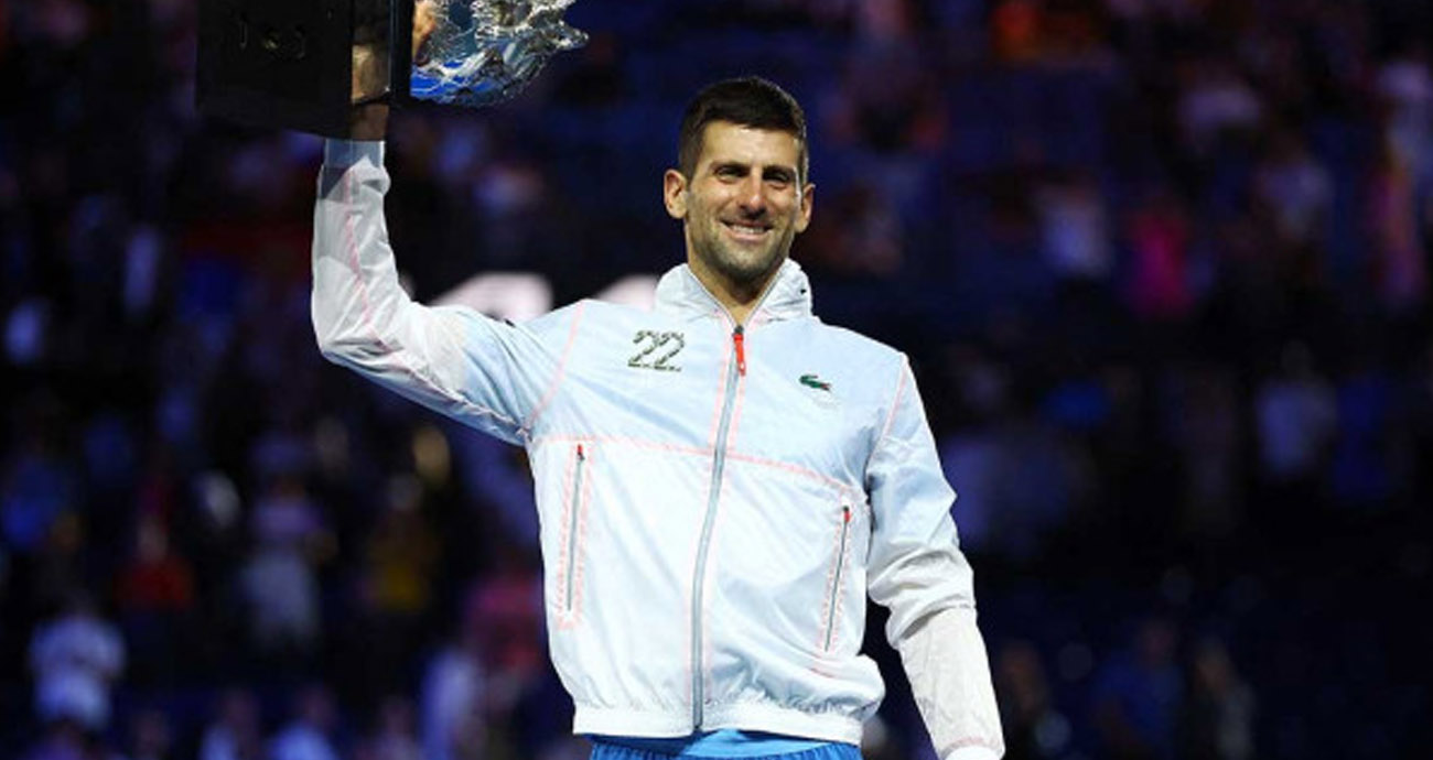 Novak Djokovic conquista el Abierto de Australia y suma 22 Grand Slams