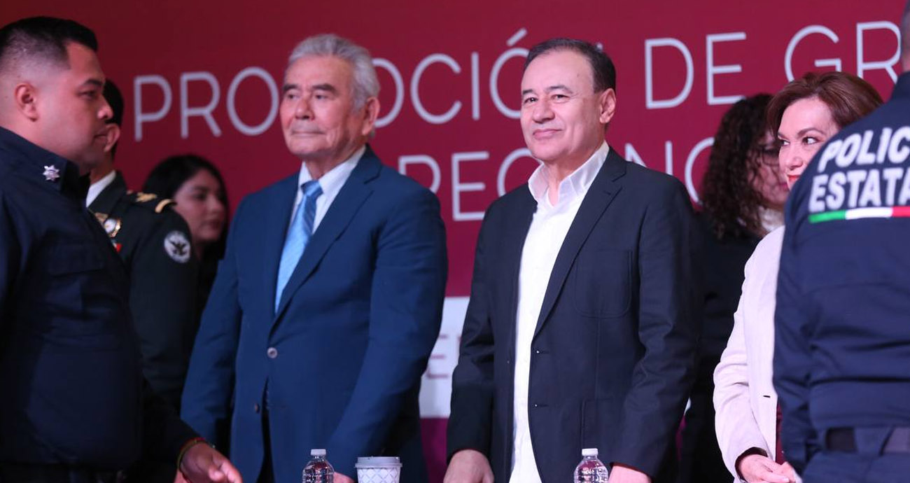 La carrera policial es una realidad que hace justicia a elementos de la Policía Estatal: Alfonso Durazo