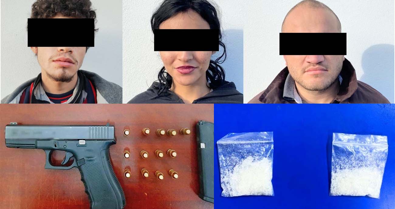 Incautan Policía Estatal y Sedena arma de fuego en Guaymas