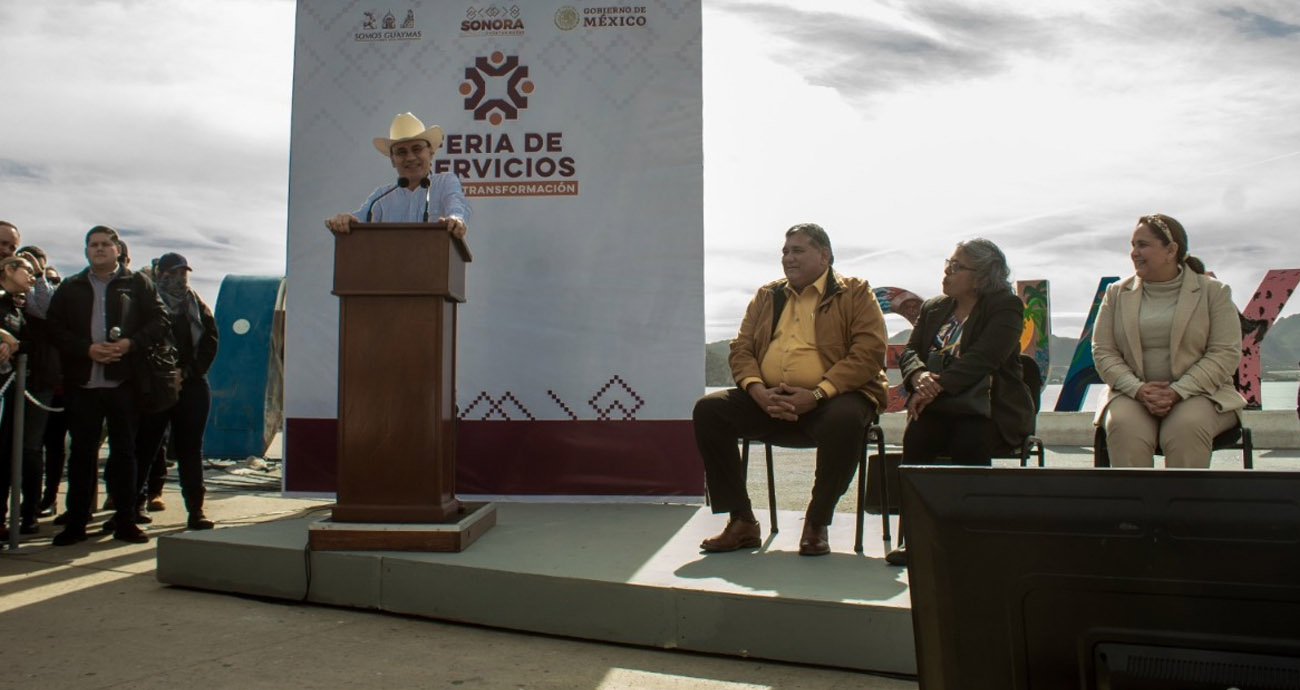 Realizan con éxito ‘Feria de Servicios por la Transformación’ en Guaymas