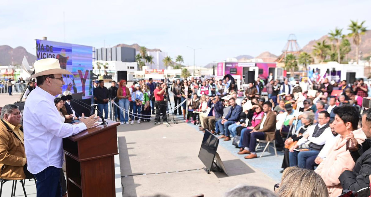 Feria de los Servicios por la Transformación acerca a las dependencias de gobierno a las y los sonorenses: Alfonso Durazo