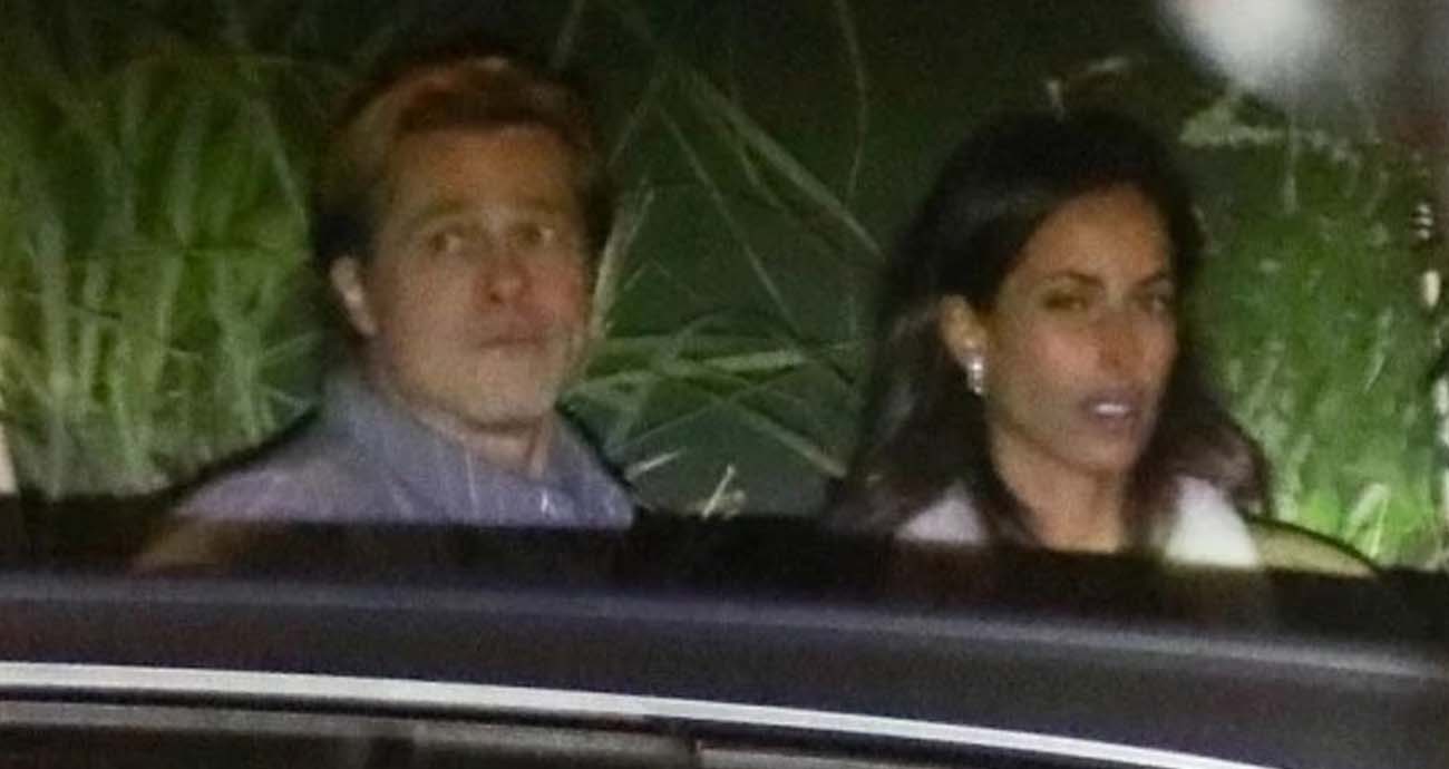 Brad Pitt e Inés de Ramón pasaron año nuevo en playa de México