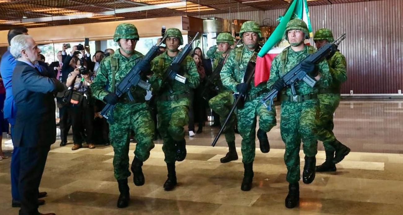Militares se ajustaron al reglamento y los protocolos de San Lázaro