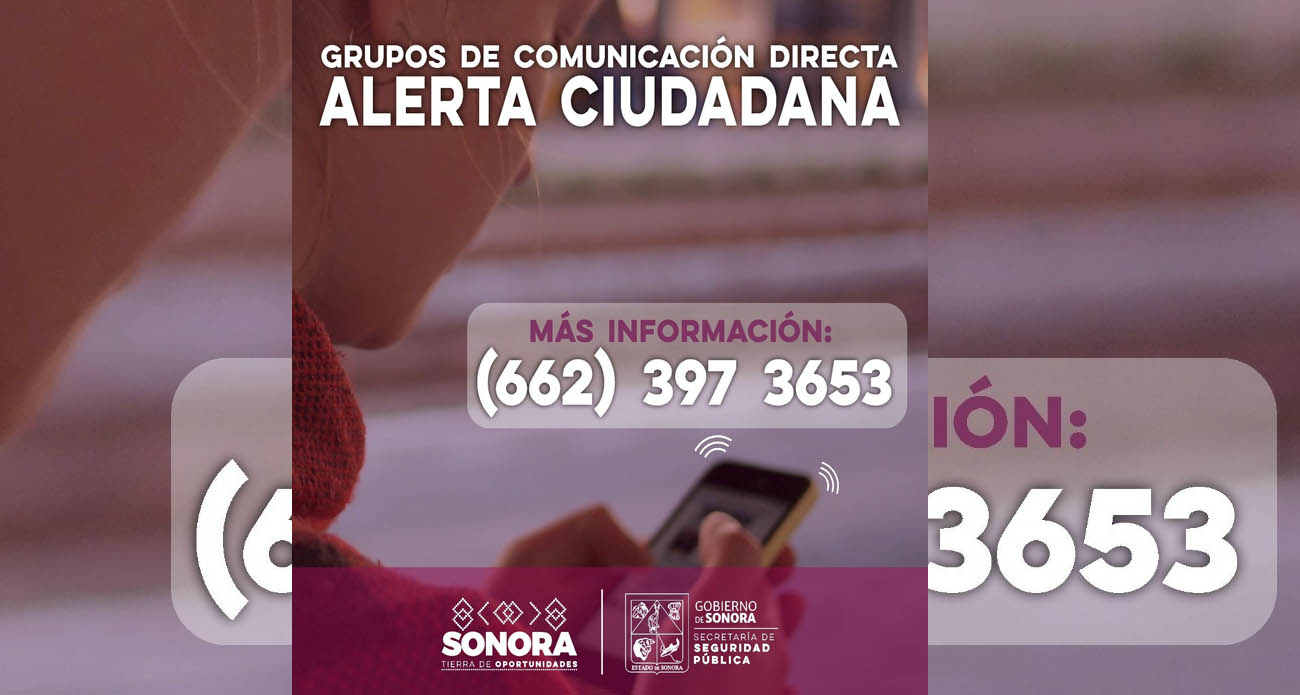 Cuenta Secretaría de Seguridad con 276 grupos de comunicación directa con ciudadanía organizada