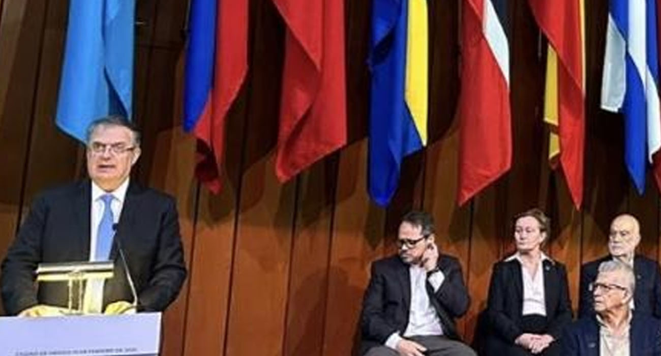 Marcelo Ebrard inaugura el Segundo Ciclo de Diálogos por la Paz en Colombia