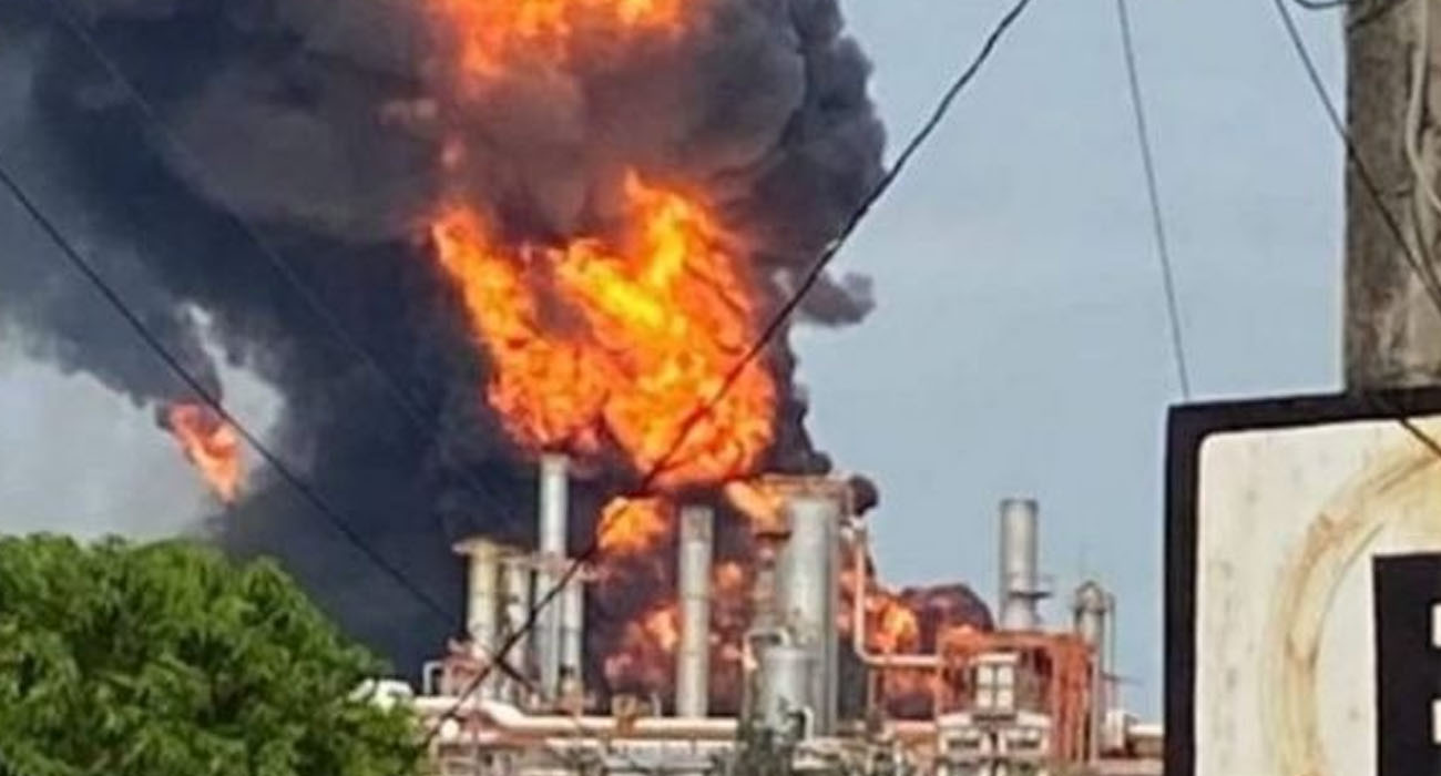 AMLO confirma 5 desaparecidos por explosiones en Veracruz: “Es muy lamentable”