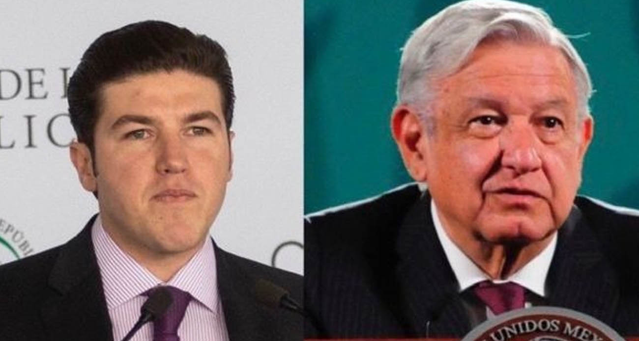López Obrador respalda a Samuel García ante petición de desafuero