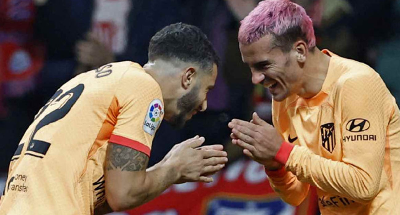 Griezmann da victoria al Atlético previo a jugar ante Real Madrid