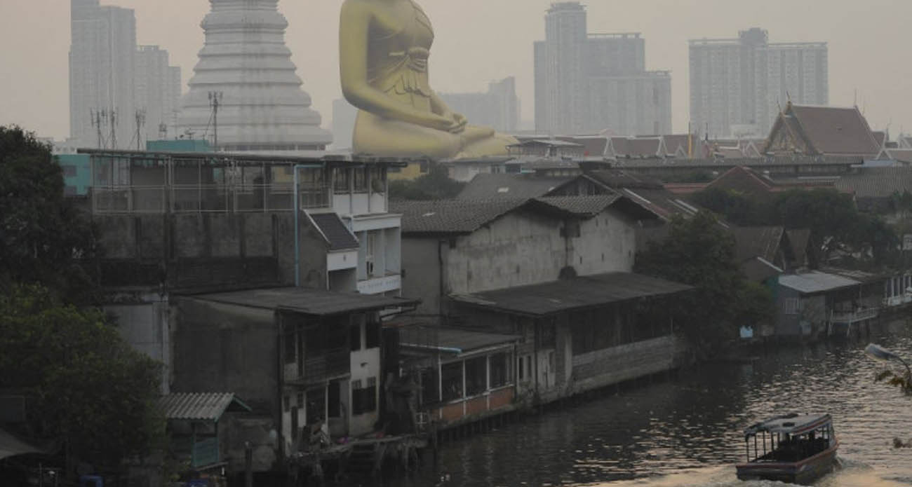 Autoridades en Tailandia piden a la población no salir de sus casas por la contaminación