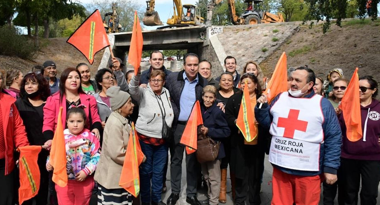 Inicia Toño Astiazarán renovación del paso a desnivel de Luis Encinas y Veracruz